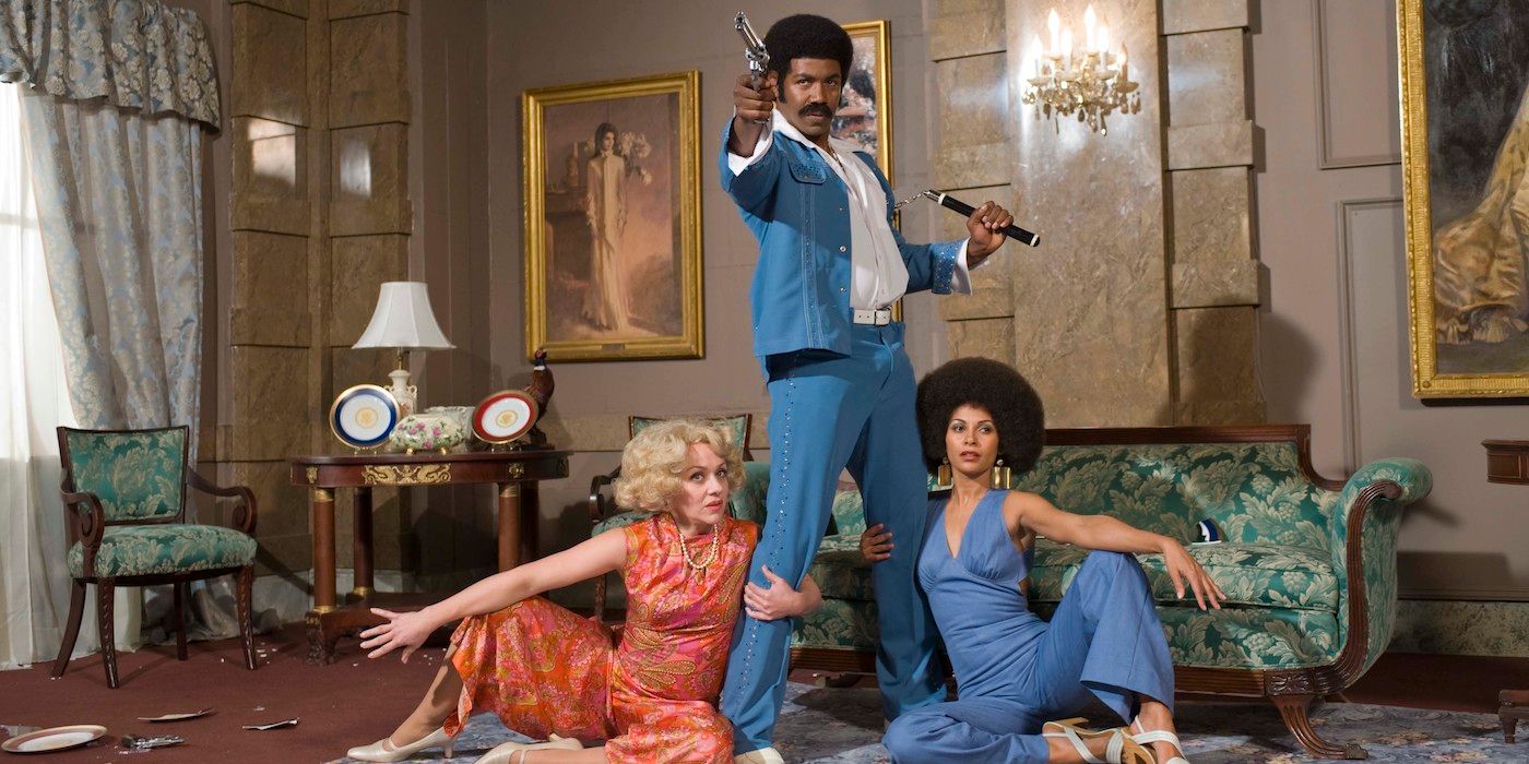 The cast of Black Dynamite