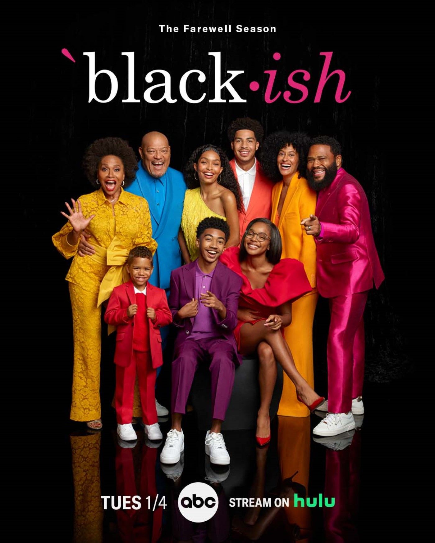 Black Ish Season Poster Captures The Johnsons At Their Vibrant Best