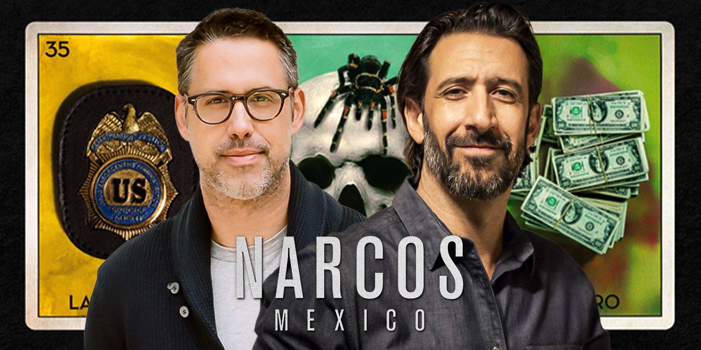 Narcos: Mexico Season 3: Co-Creator Carlo Bernard and Jose Maria Yazpik interview social