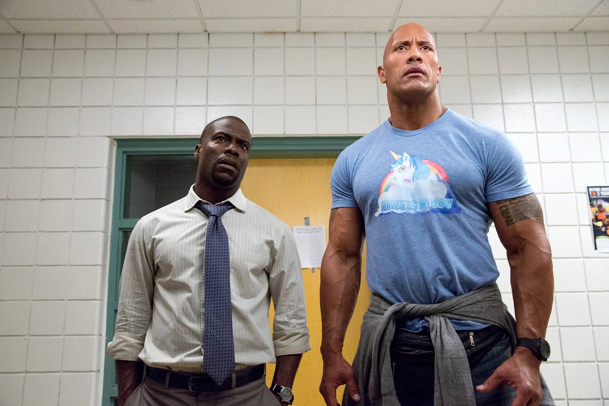 why central intelligence has one of dwayne johnson s best performances