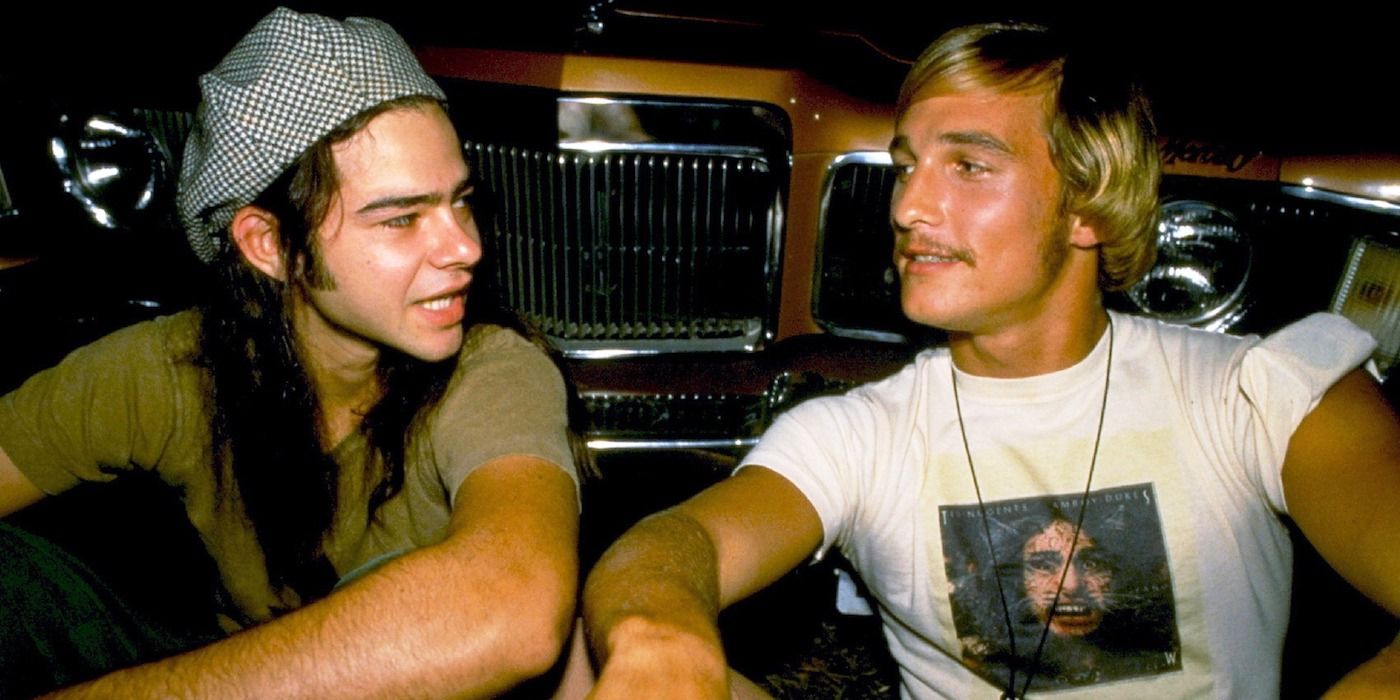 Rory Cochrane si Matthew McConaughey in Dazed and Confused