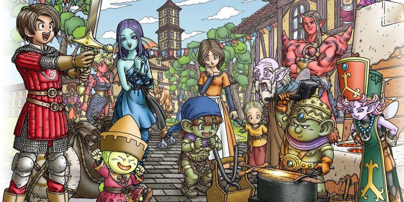 Dragon Quest X Offline Images Introduces New Areas