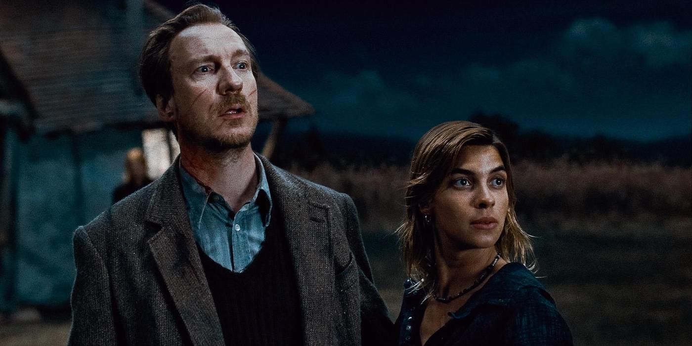 David Thewlis e Natalia Tena em Harry Potter e o Enigma do Príncipe