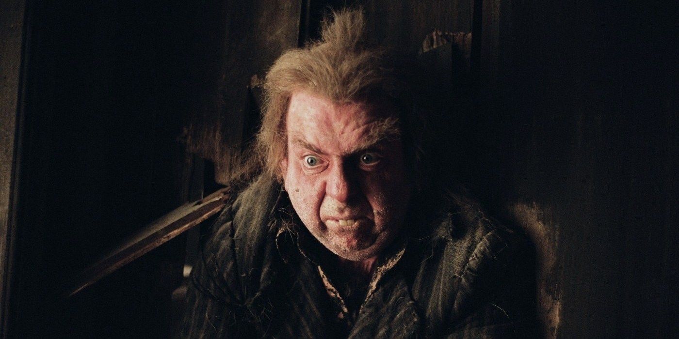 Timothy Spall como Peter Pettigrew em Harry Potter no Prisioneiro de Azkaban