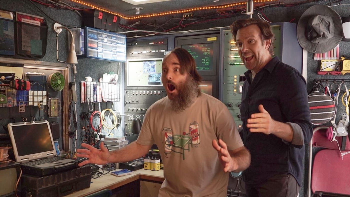 Jason Sudeikis and Will Forte in The Last Man on Earth