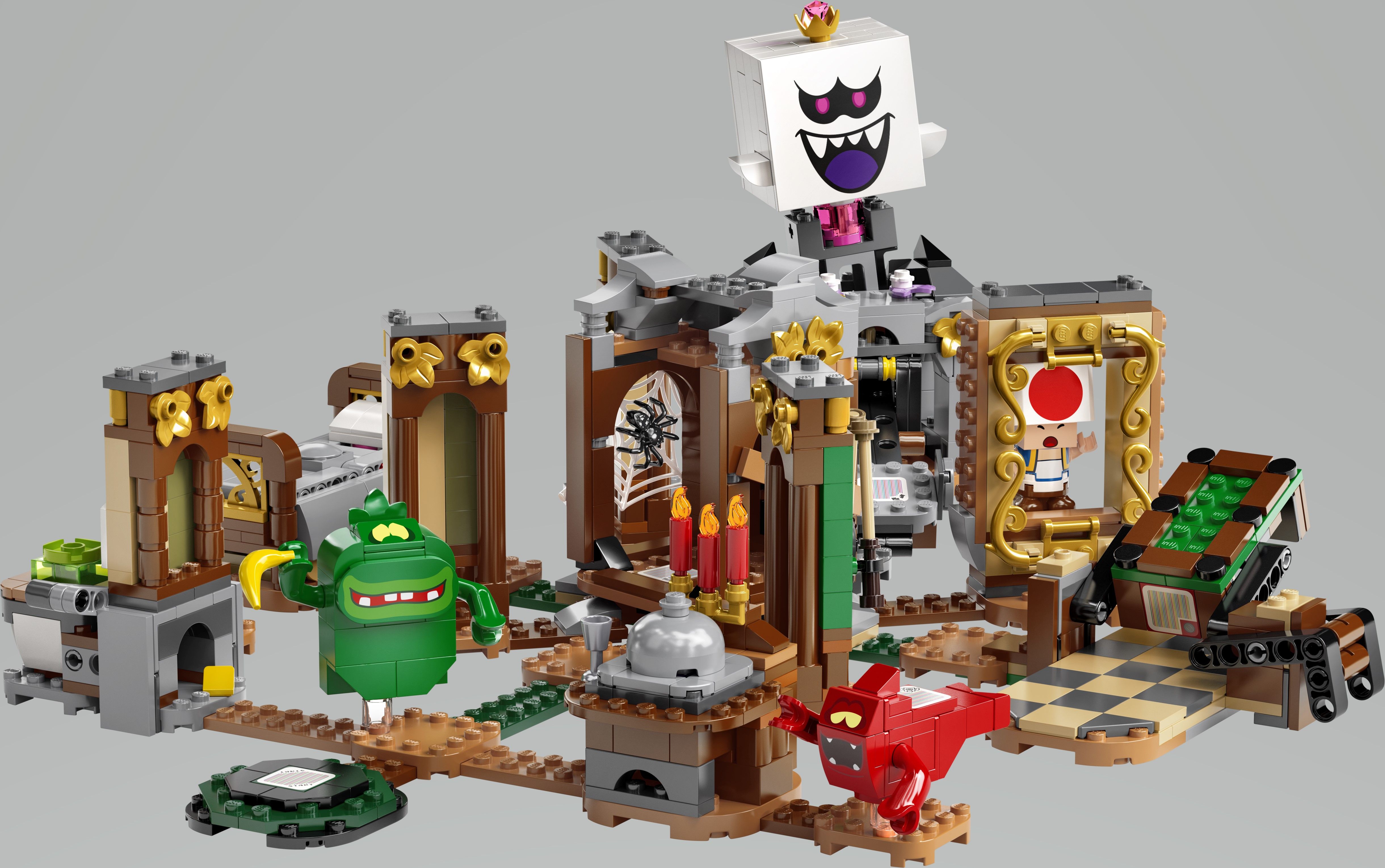 Luigi’s Mansion LEGO Sets Revealed in Spooky Images, Luigi Isn't Included