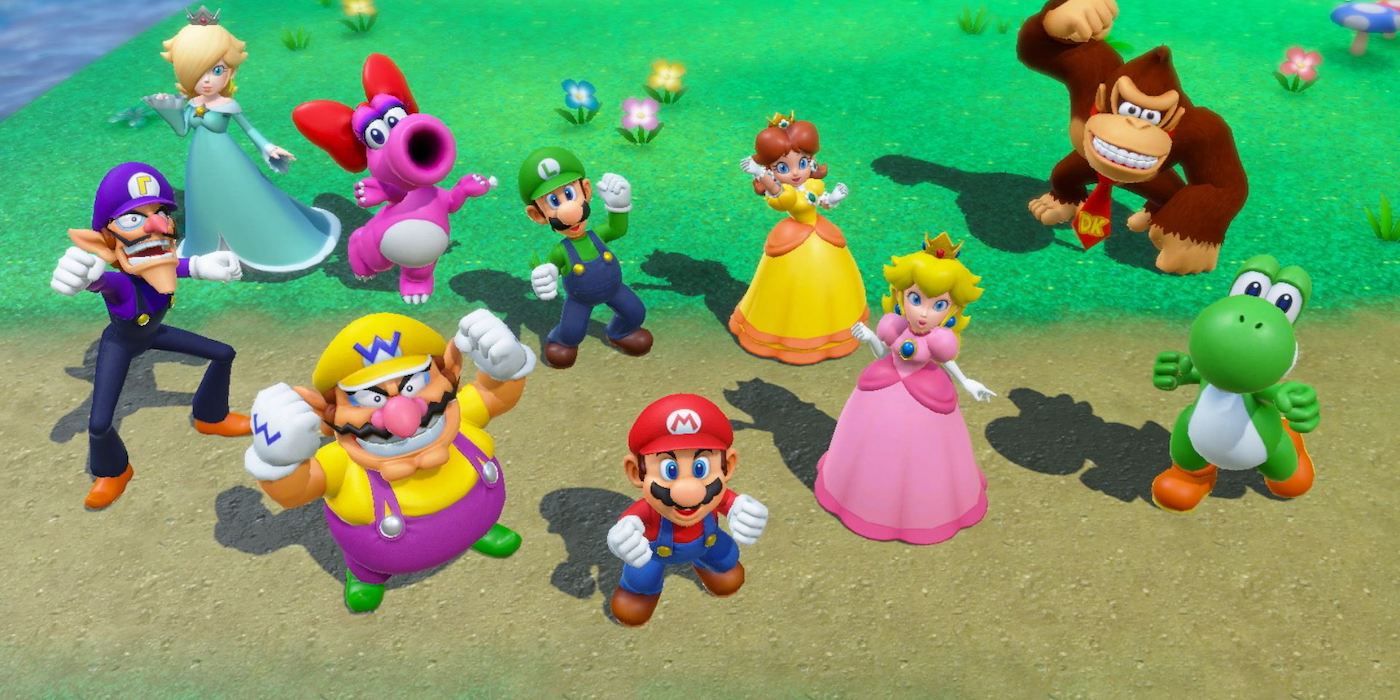 A still from Mario Party Superstars