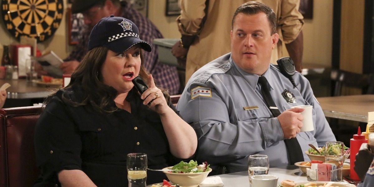 Billy Gardell and Melissa McCarthy in Mike and Molly