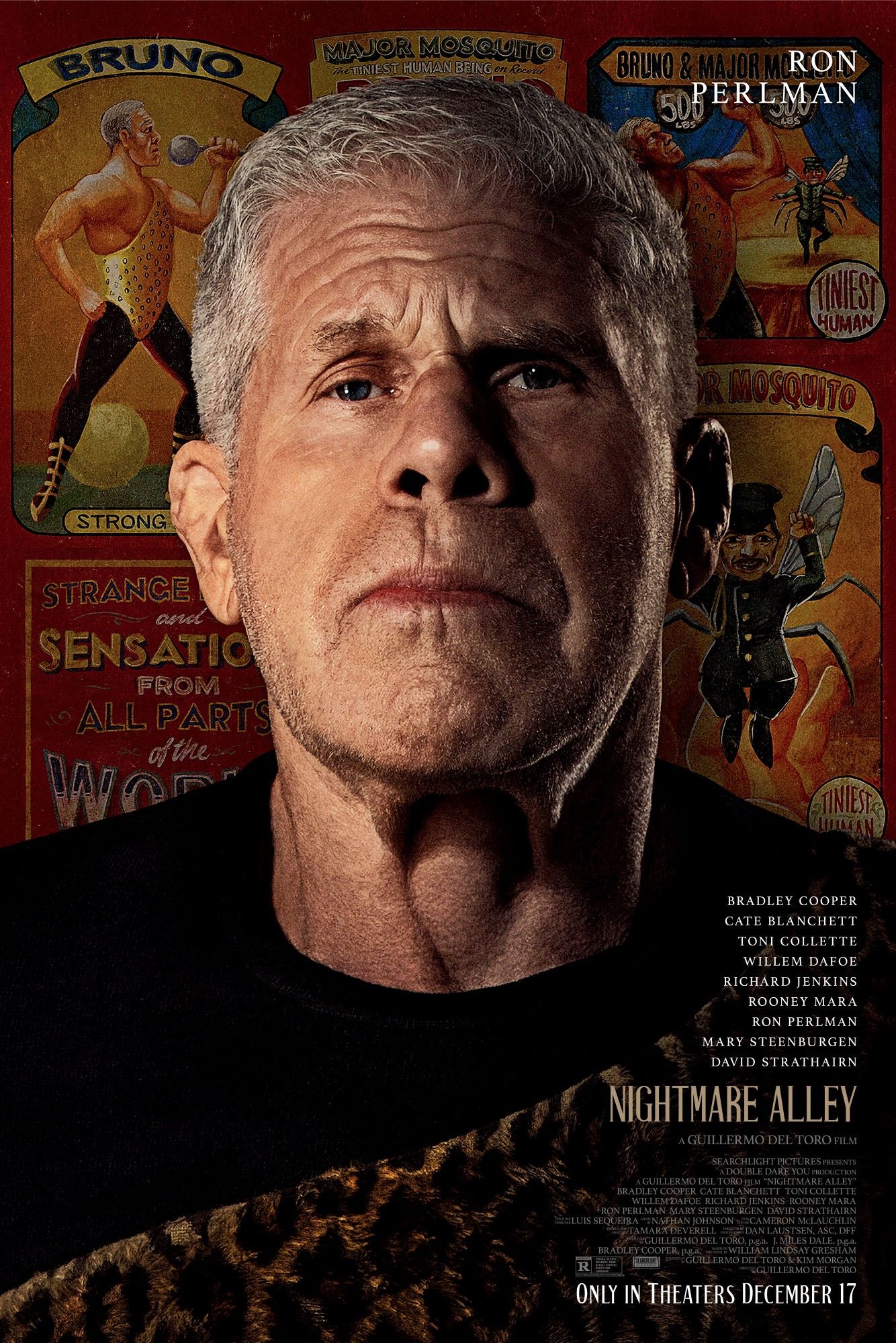 Ron Perlman Nightmare Alley character poster