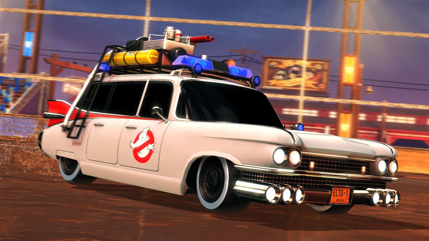 Ghostbusters Returns to Rocket League This Week With Ecto1 Car