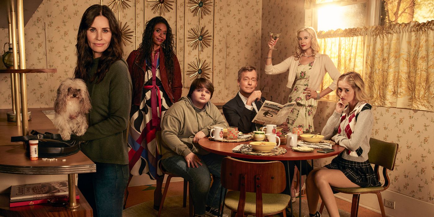 1400px x 700px - Shining Vale: Courteney Cox Horror-Comedy Show Reveals Release Date on Starz