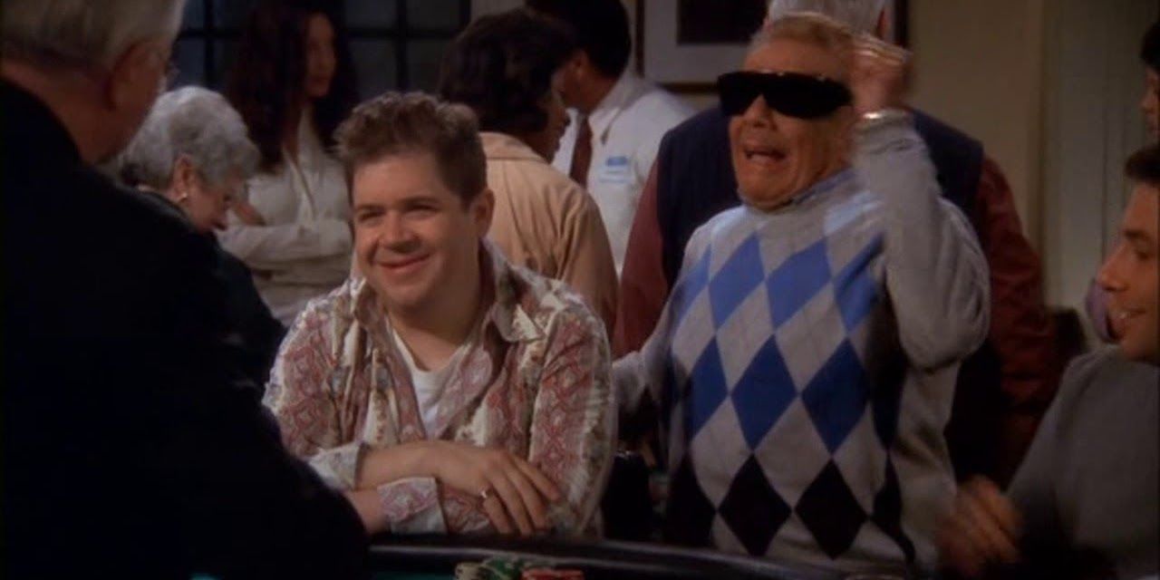 Patton Oswalt and Jerry Stiller in The King of Queens