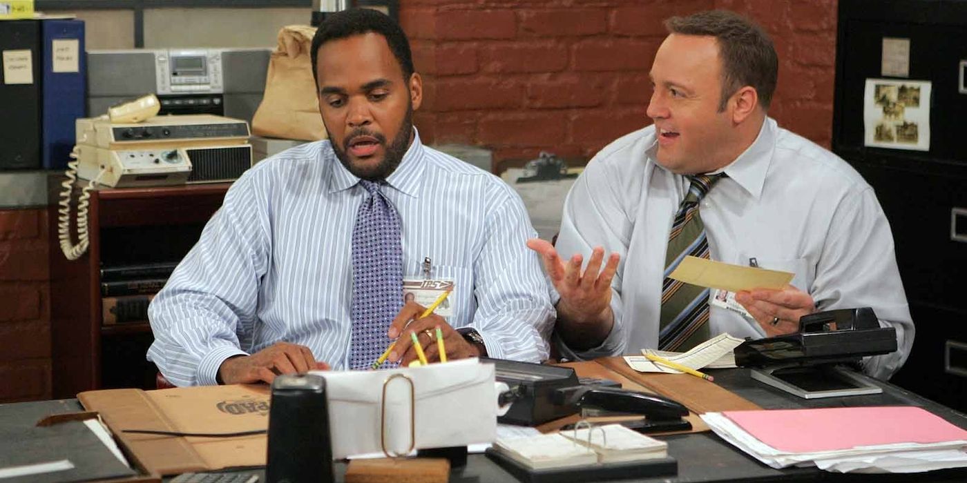 Victor Williams and Kevin James in The King of Queens