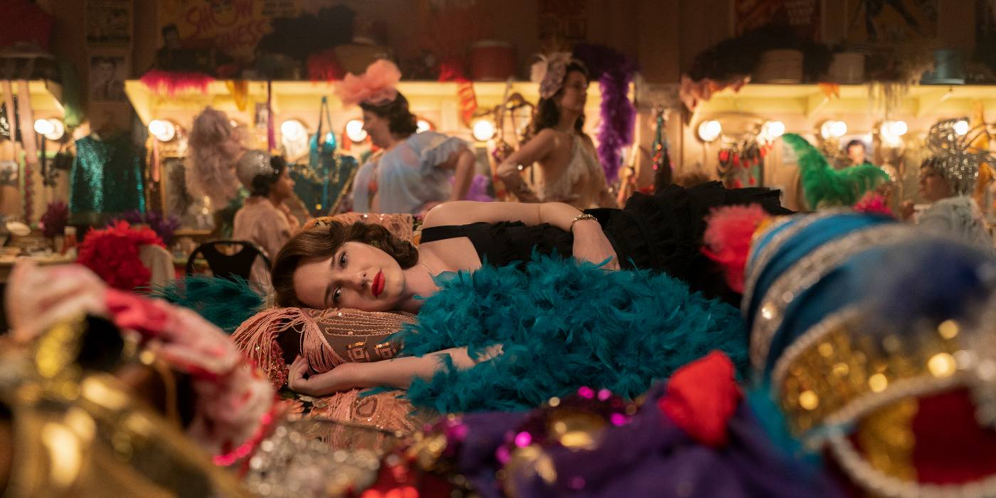 Midge (Rachel Brosnahan) em Maravilhosa Ms. Maisel (Reprodução / Prime Video)