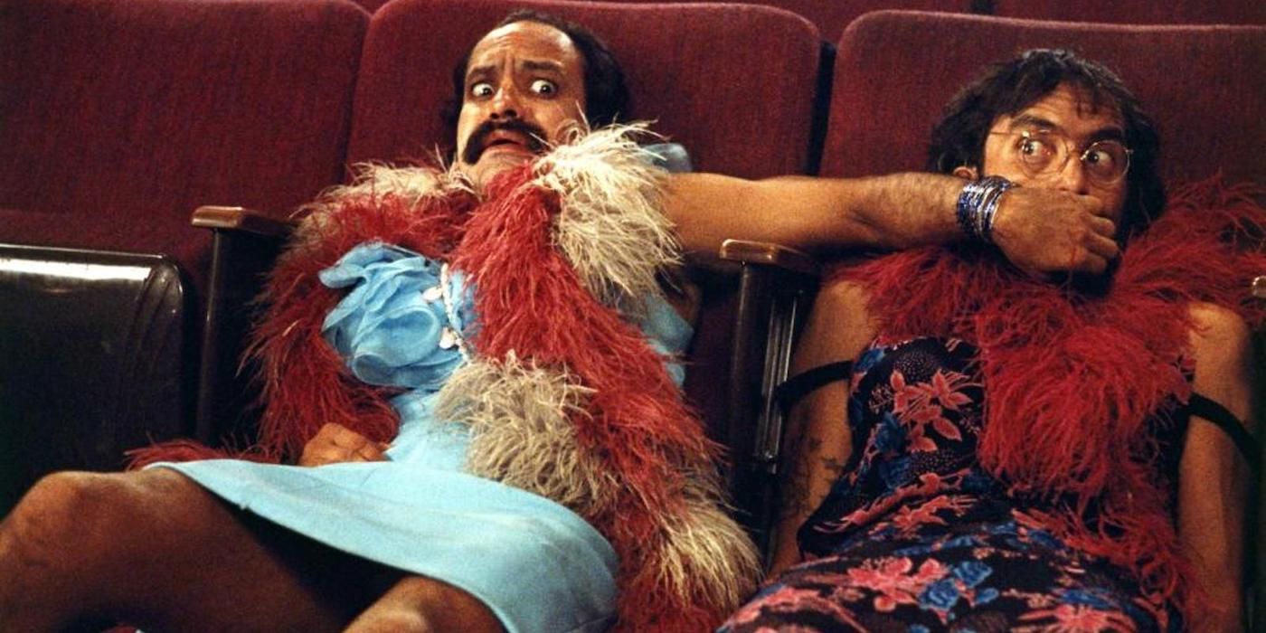 Cheech Marin and Tommy Chong in Things Are Tough All Over