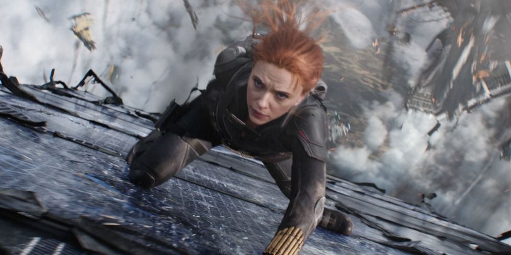 Black Widow Action Shot