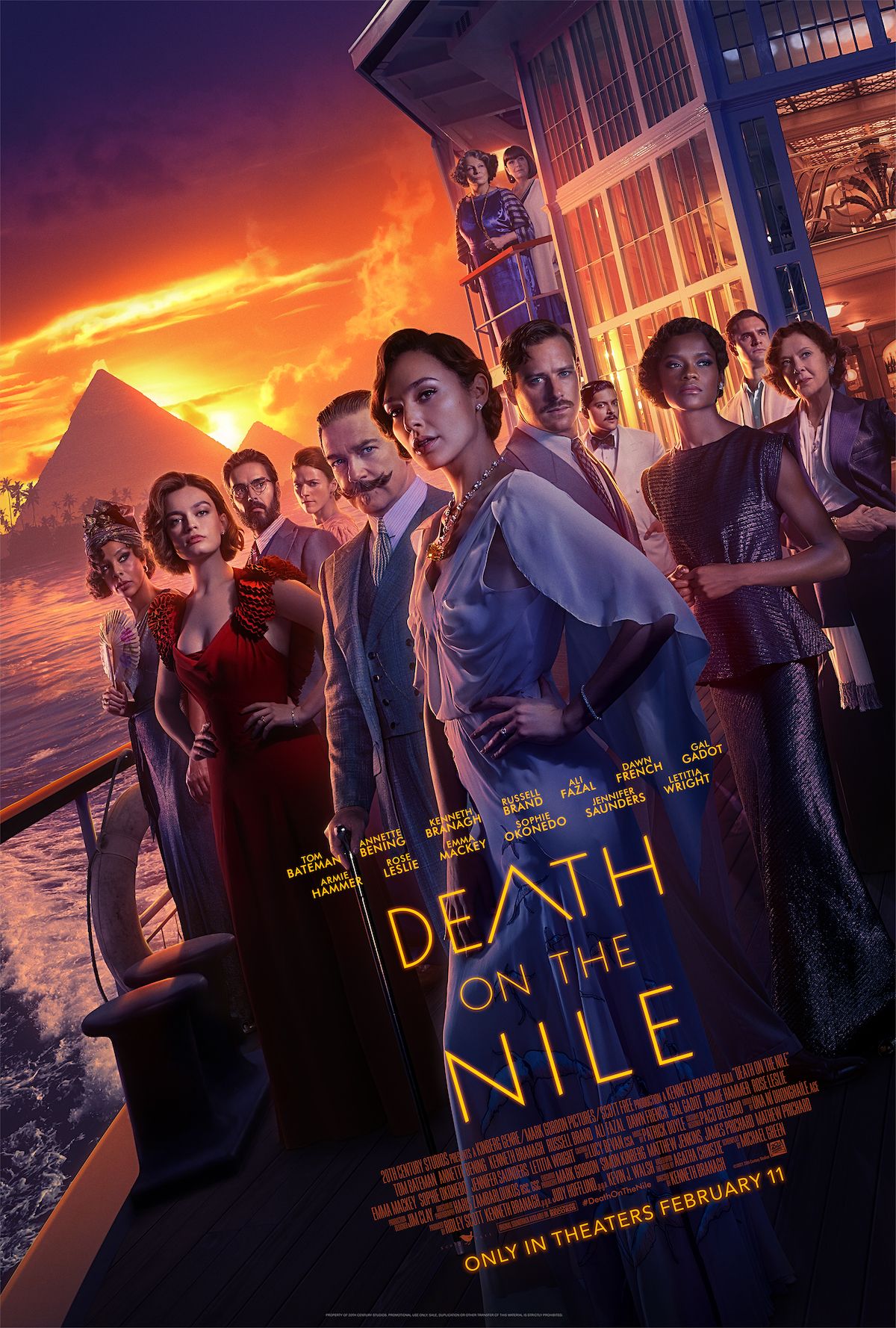 affiche de la mort sur le Nil