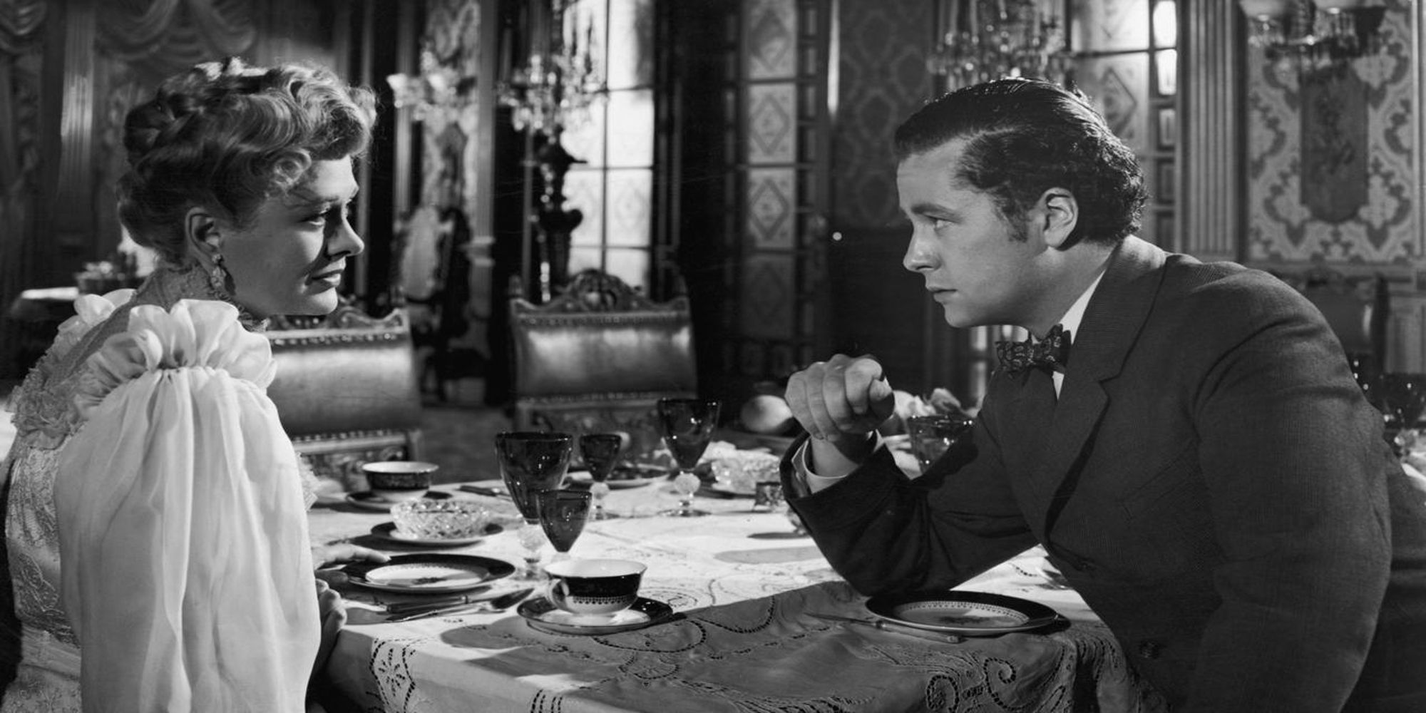 Isabel and George Amberson in The Magnificent Ambersons