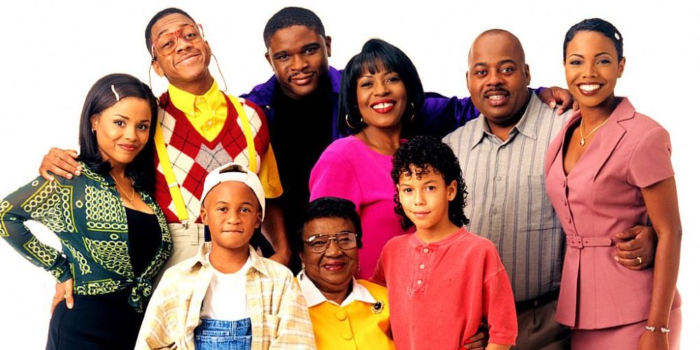 An official photo of the cast of Family Matters