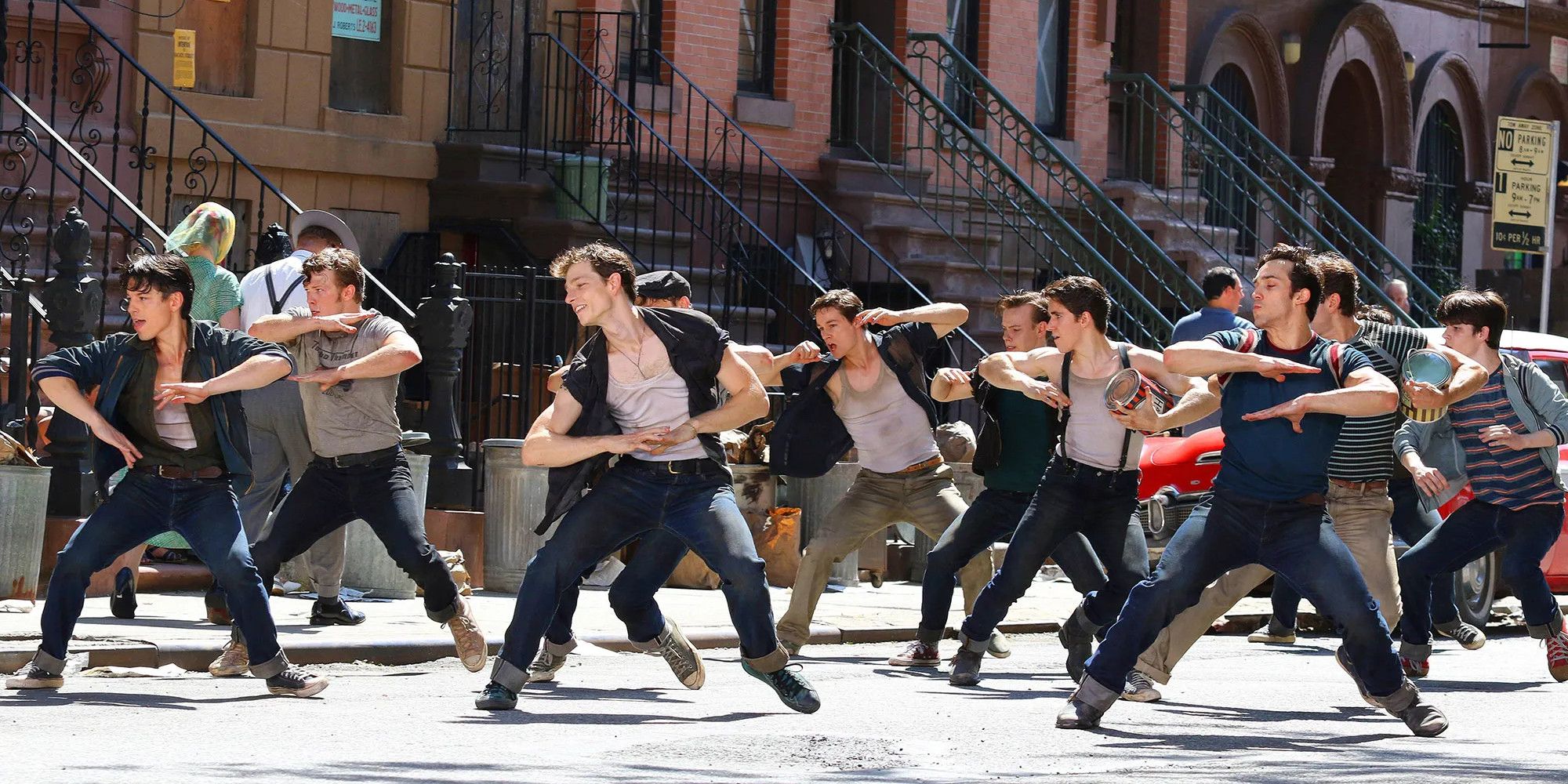 The Jets dance on their self-proclaimed turf in 2021's 'West Side Story' remake