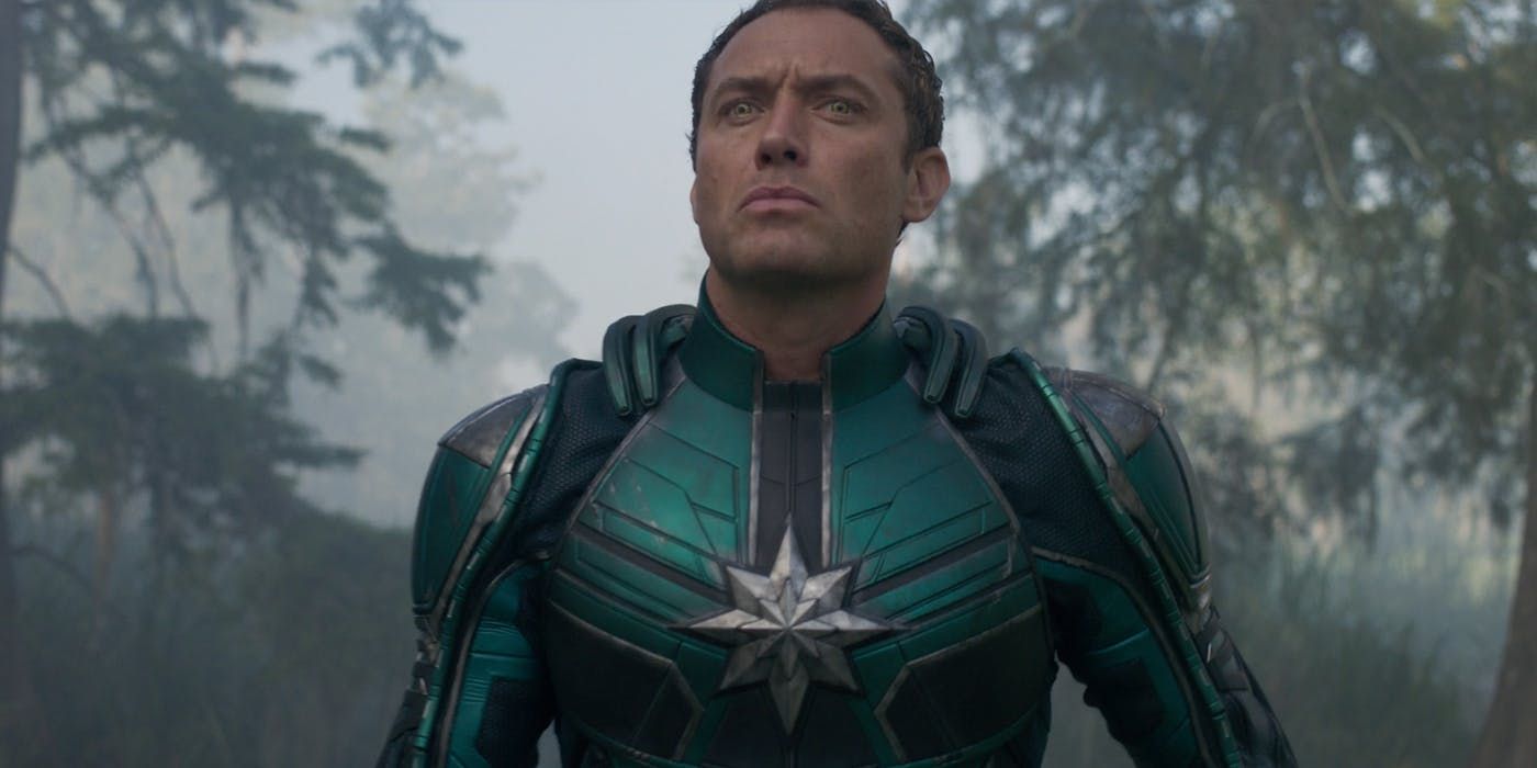 Jude Law dans le rôle de Yon-Rogg dans Captain Marvel