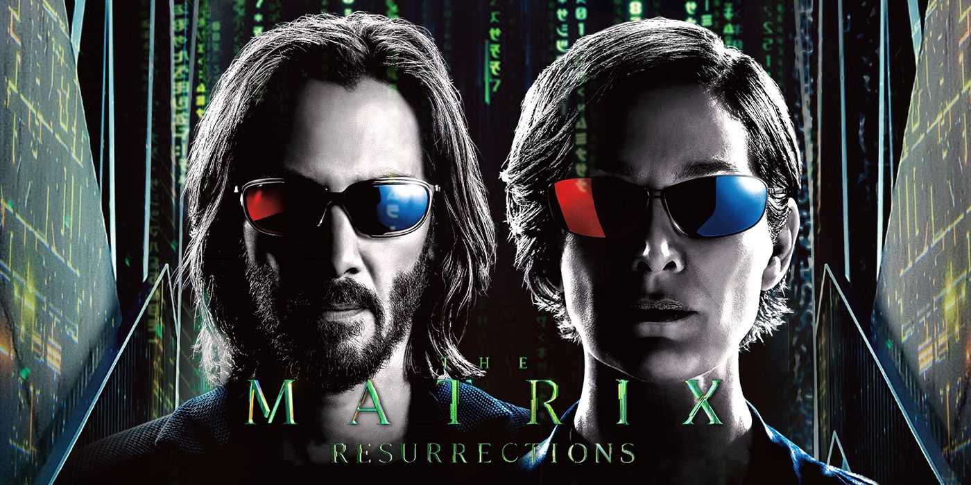 Keanu Reeves - Carrie Anne-Moss - The Matix Resurrections social