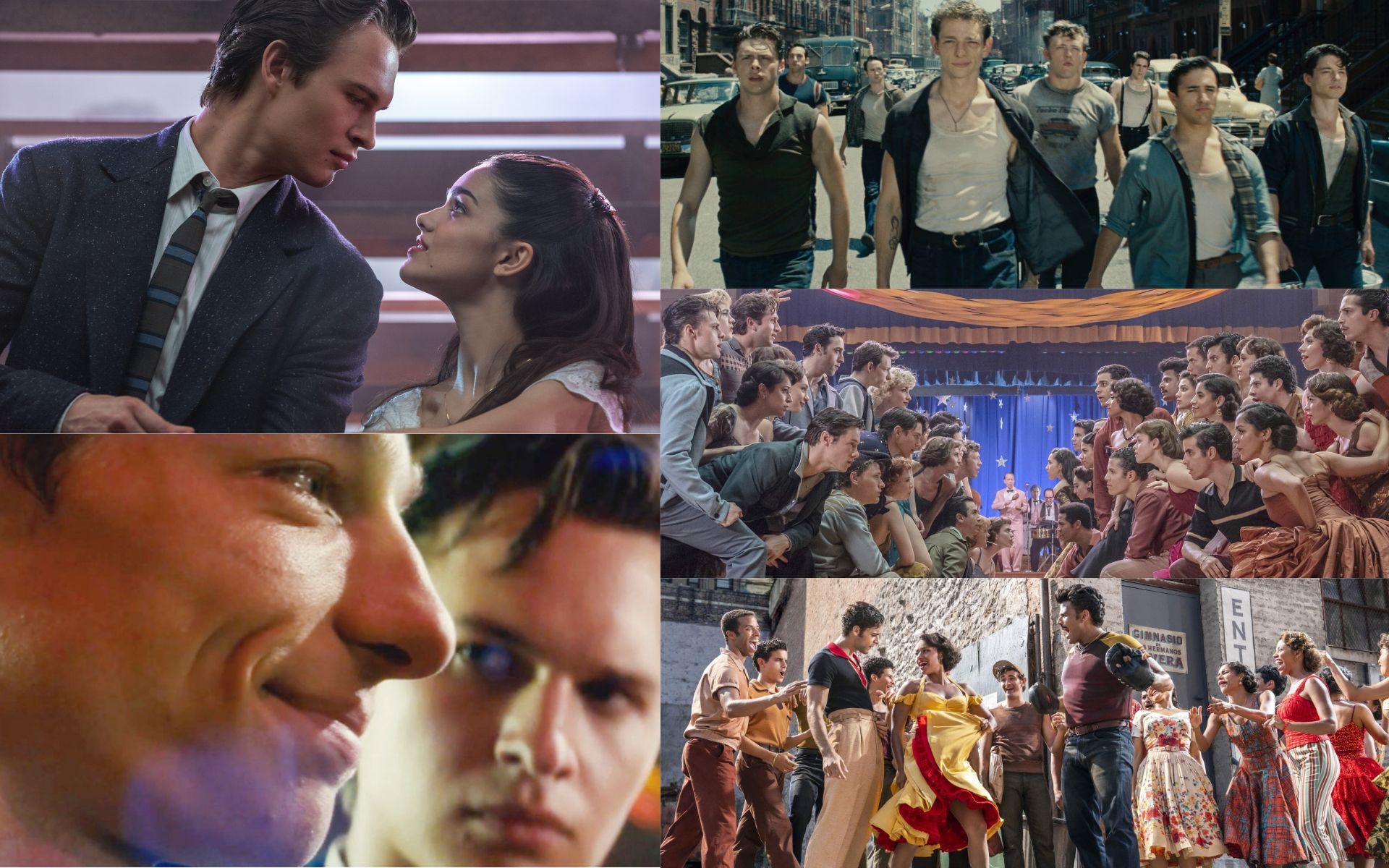 Stills from the five major dances in Steven Spielberg's 2021 'West Side Story' remake