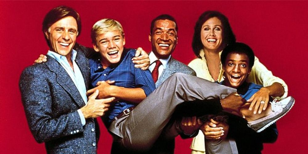 Silver Spoons Cast Photo