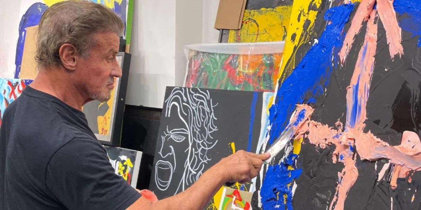 Sylvester Stallone Gets New Art Exhibit in Germany