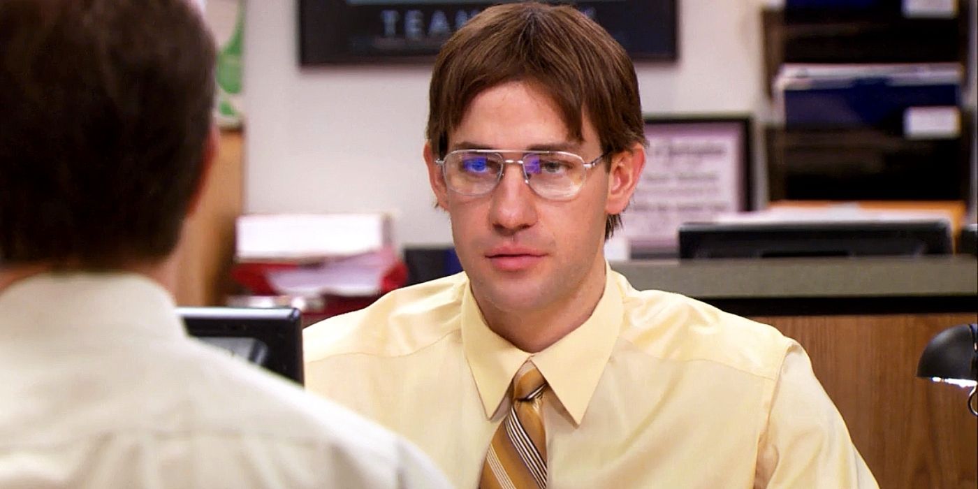 Jim impersonates Dwight on The Office