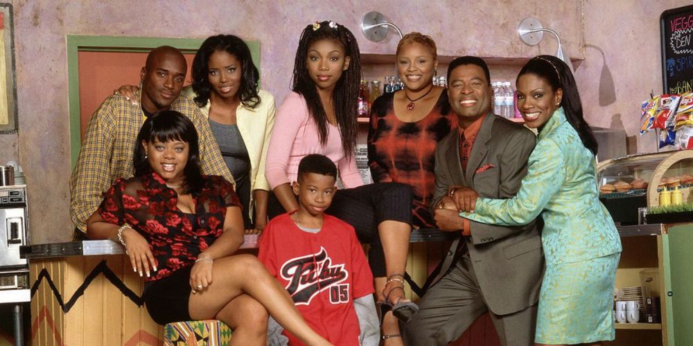 An official image of the cast of Moesha