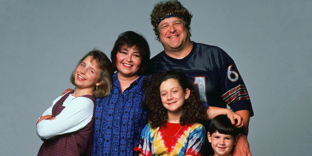 The cast of Roseanne