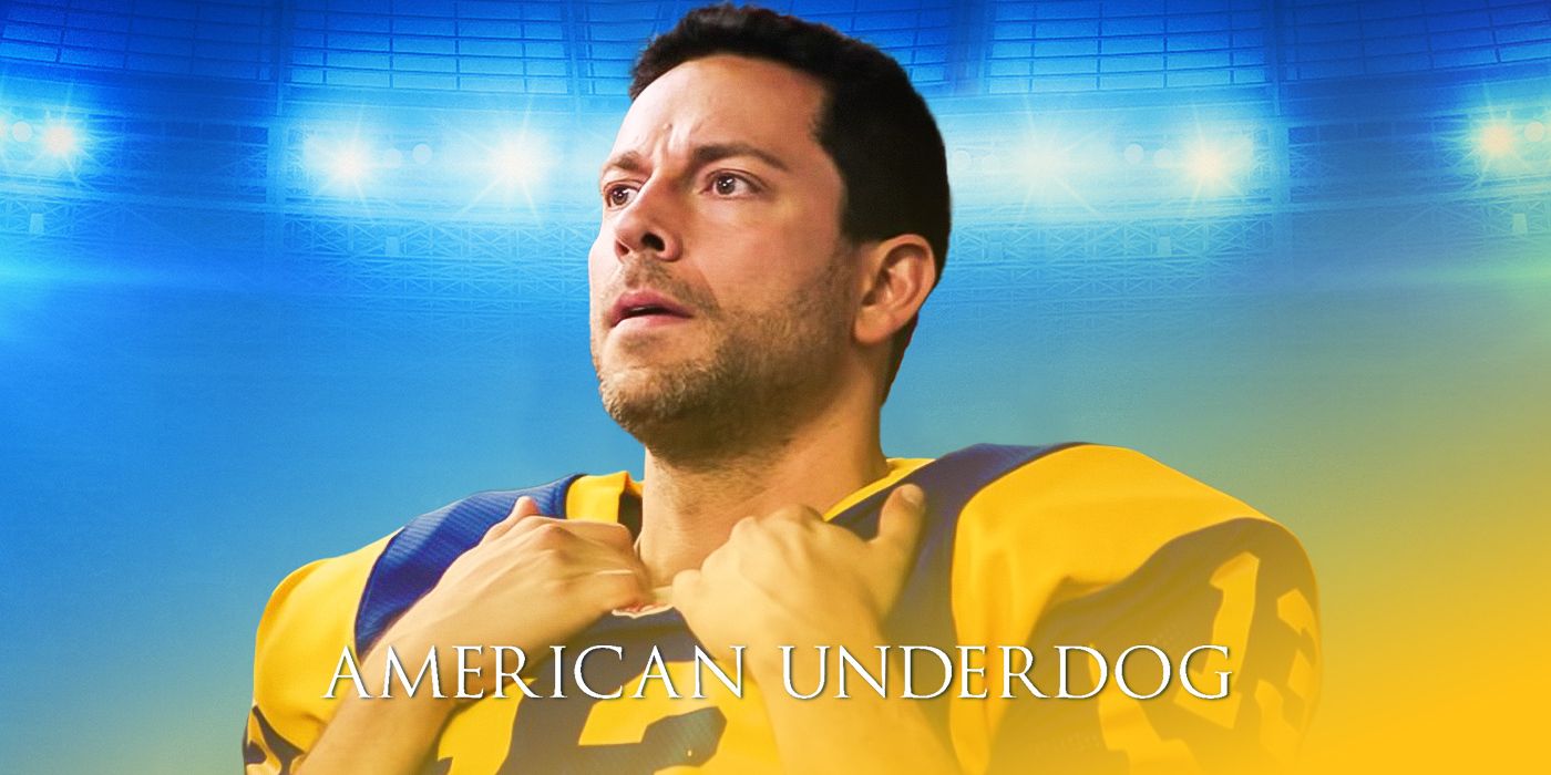 American Underdog Trailer Featuring Zachary Levi as Kurt Warner