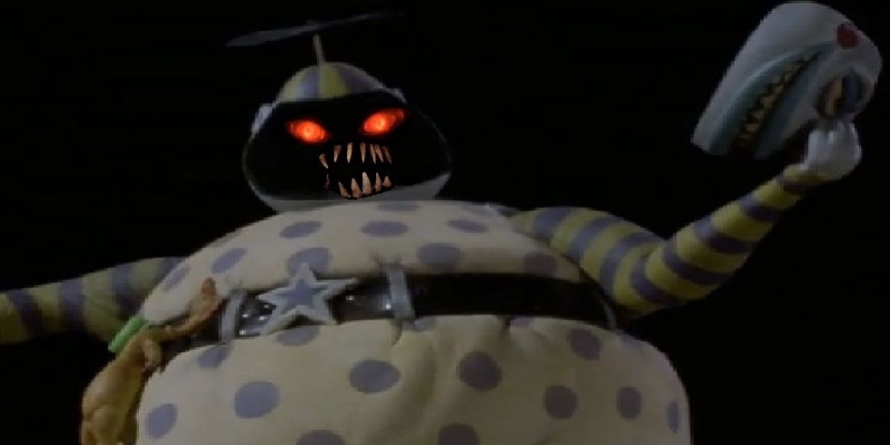 The Clown with the Tearaway Face in Nightmare Before Christmas
