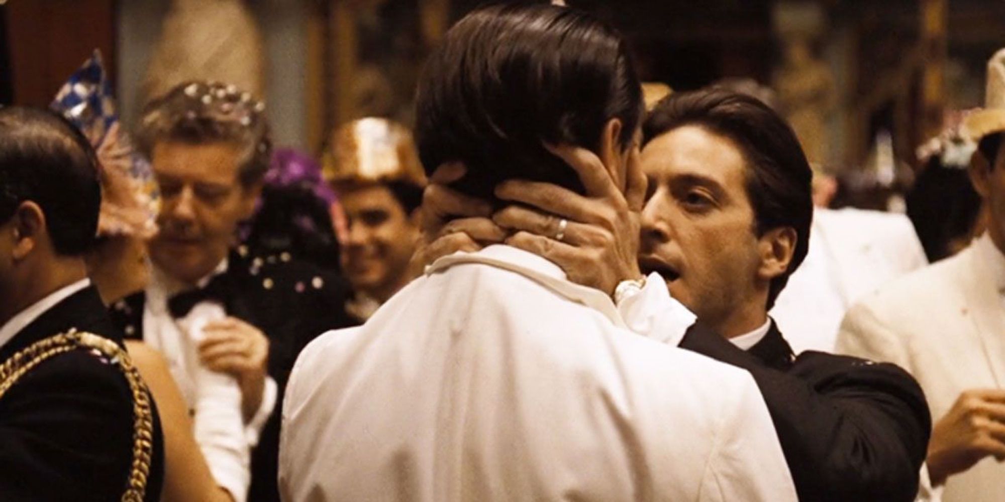 Michael and Fredo in Godfather II