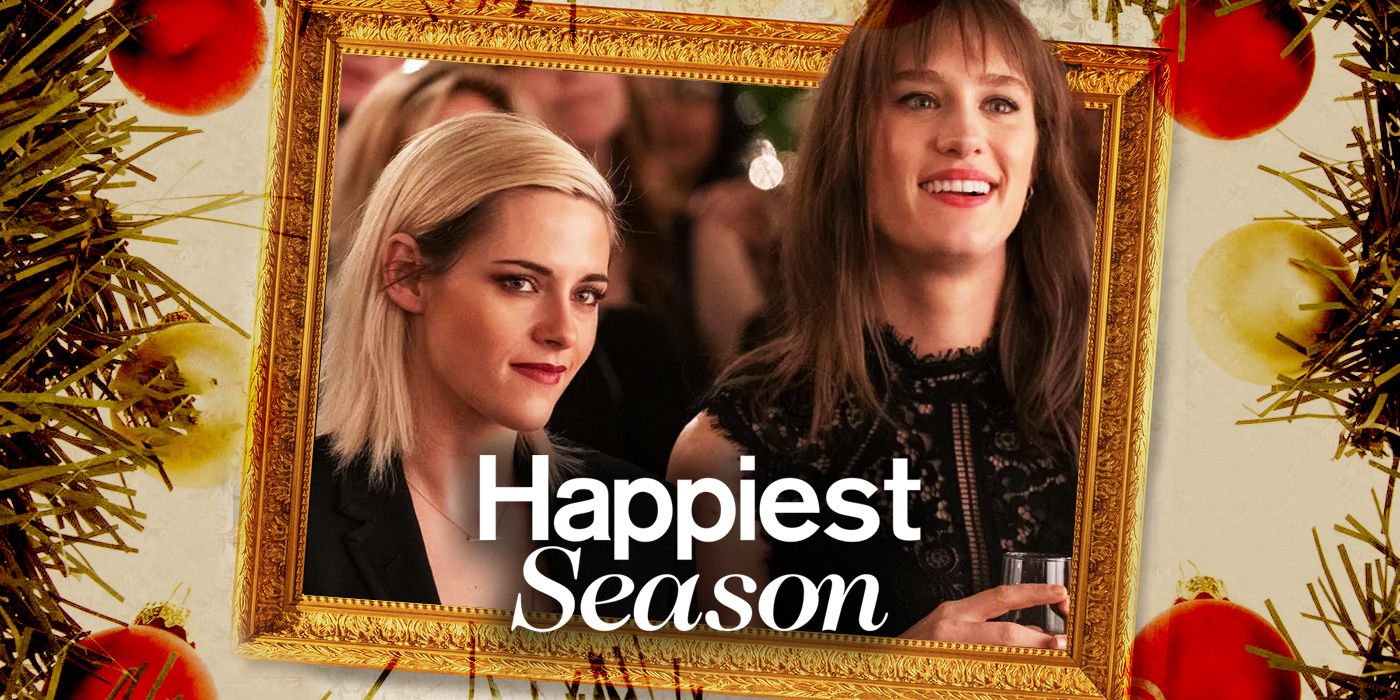 Kristen Stewart and Mackenzie Davis in Happiest Season
