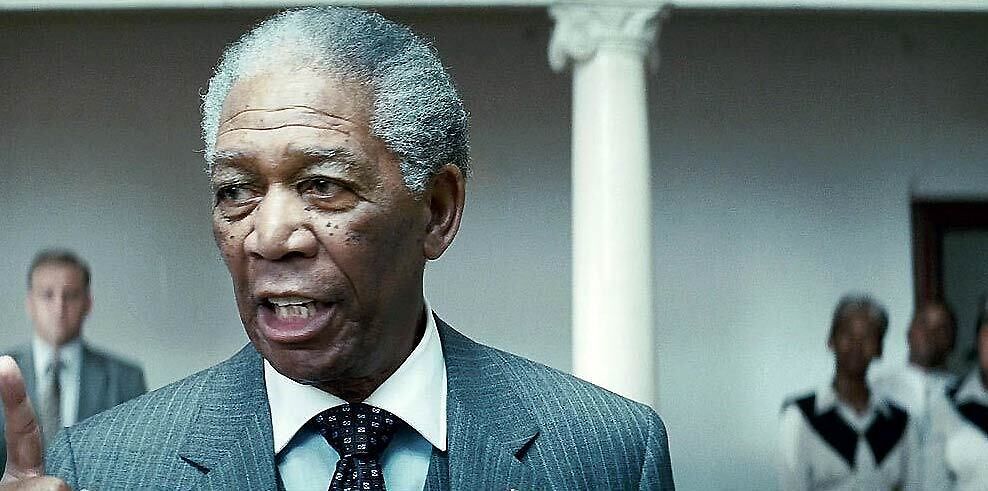 Morgan Freeman in 'Invictus'