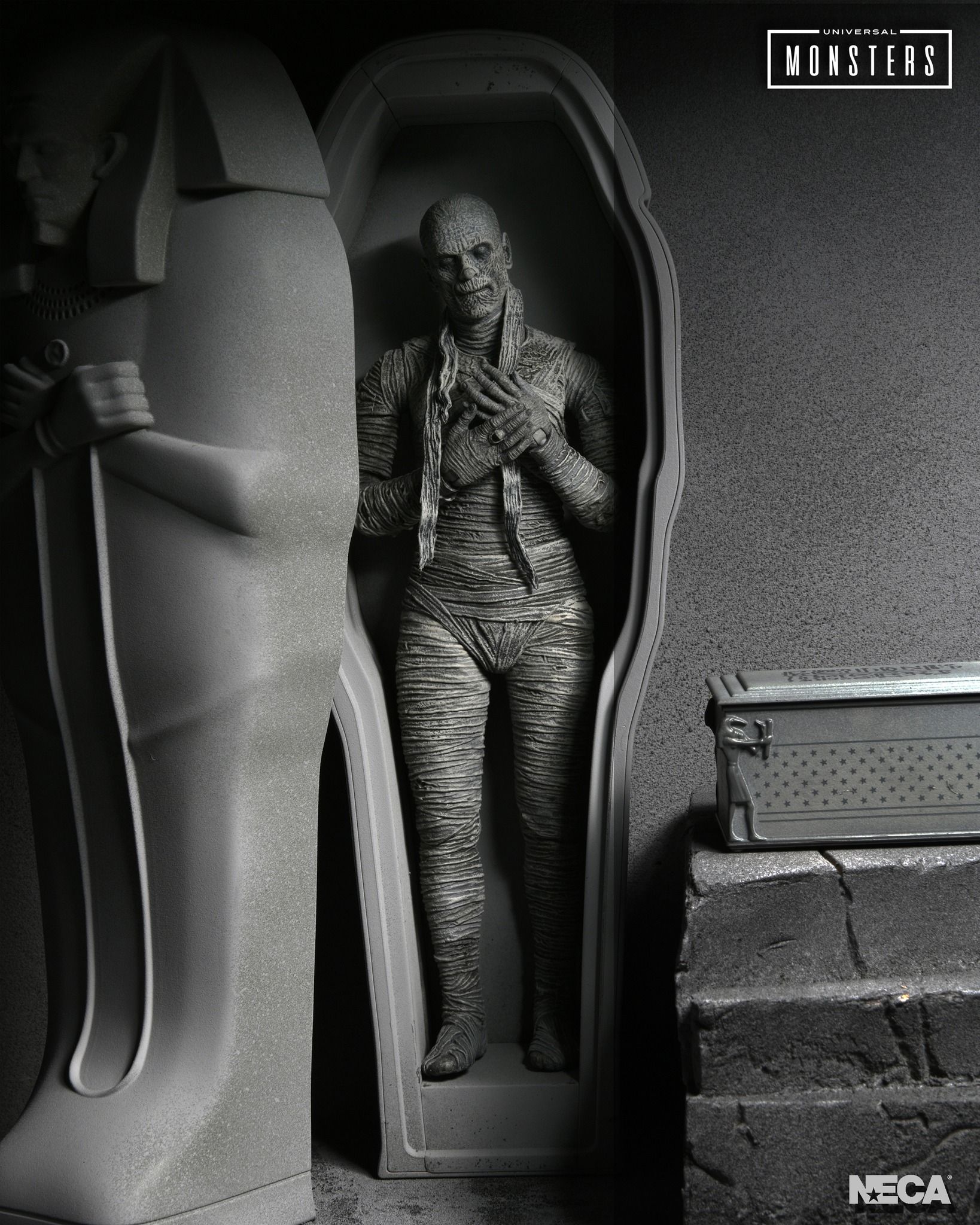 Boris Karloff Mummy Resin Bust Model Kit 1/1 Life size