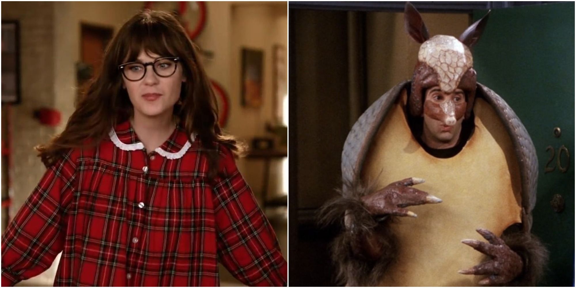 Jess - New Girl/Ross (The Holiday Armadillo) - Friends