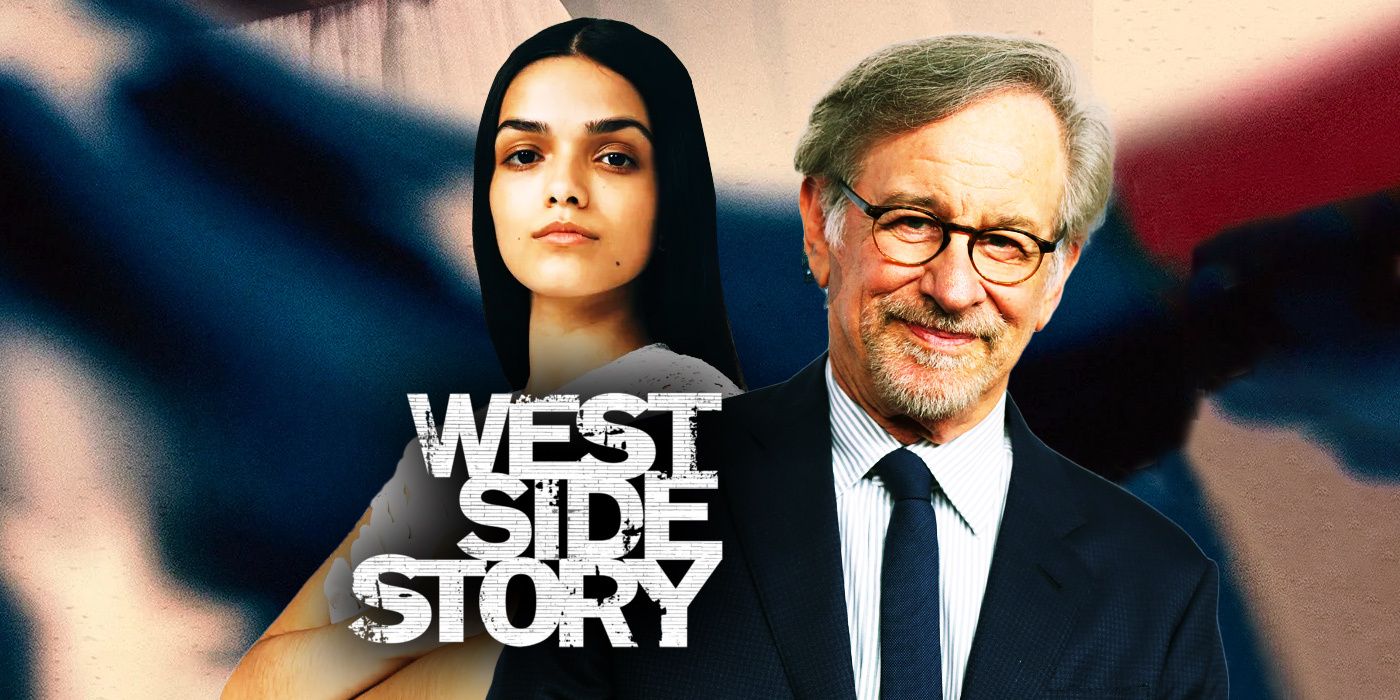 Steven Spielberg and Rachel Zegler West Side Story interview social
