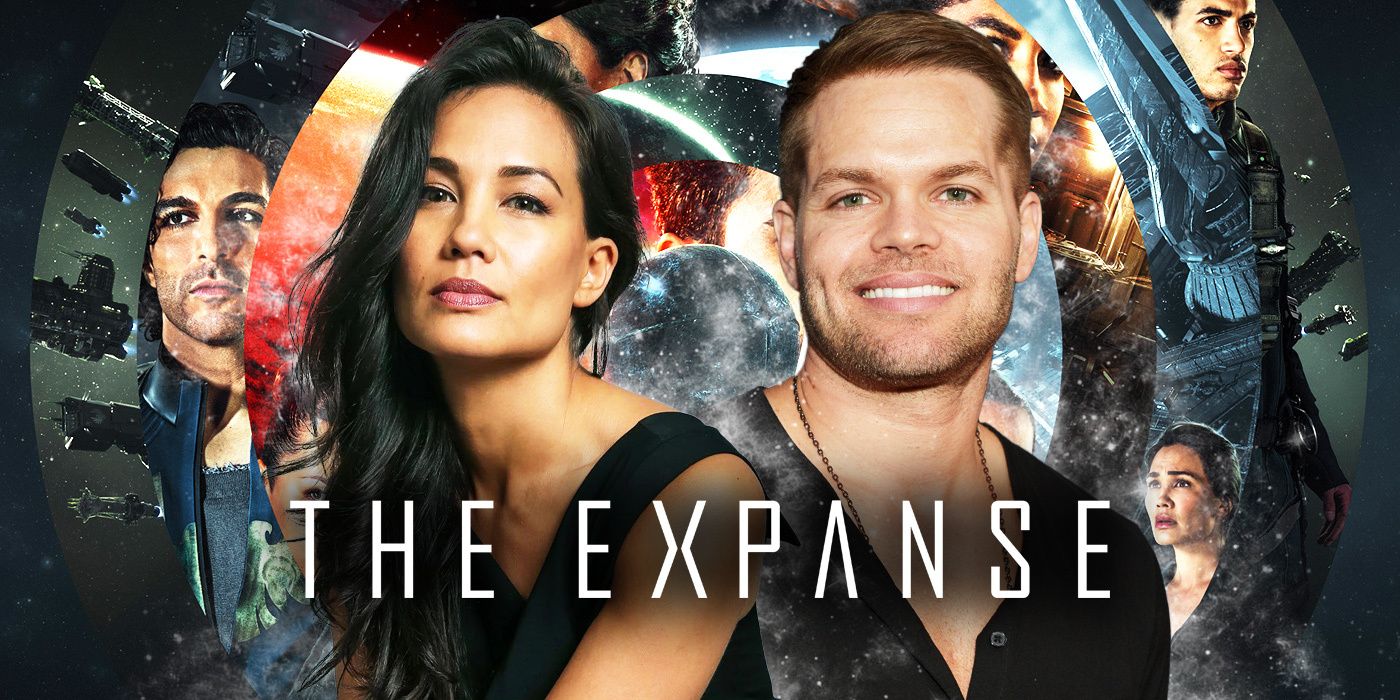 Wes Chatham and Nadine Nicole the expanse season 6 interview social