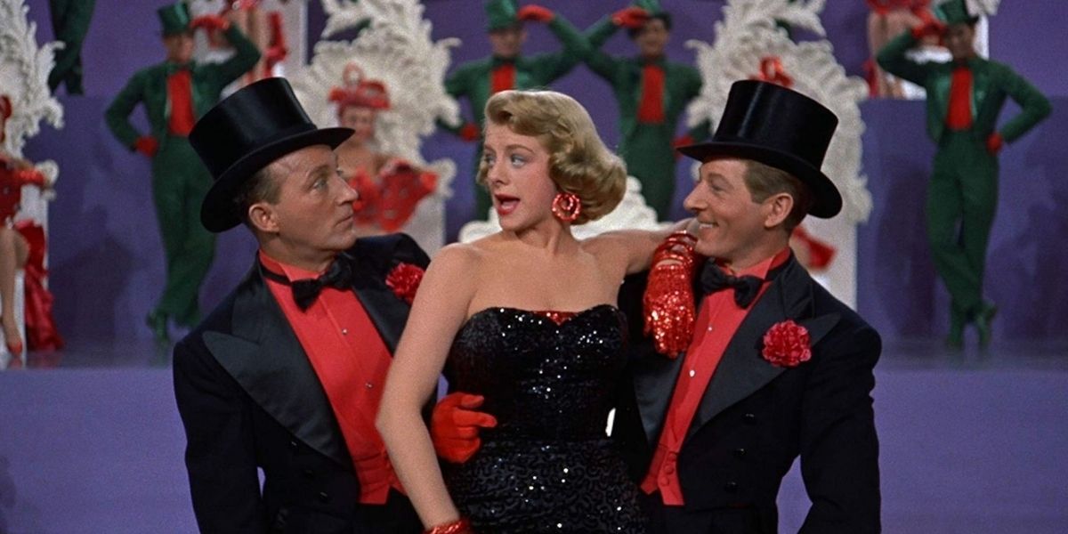 Bing Crosby, Danny Kaye e Rosemary Clooney em White Christmas (1954)