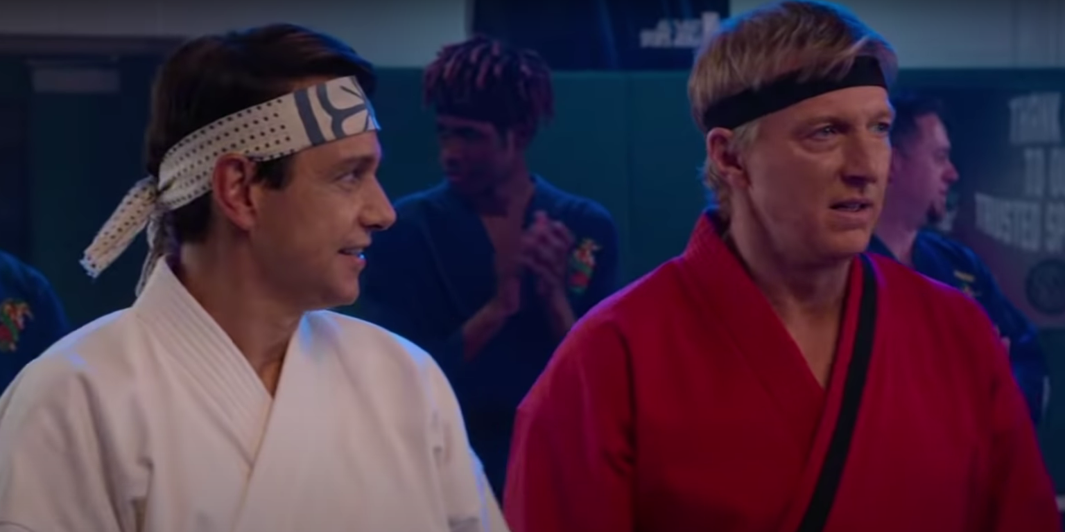Daniel LaRusso And Johnny Lawrence From Cobra Kai