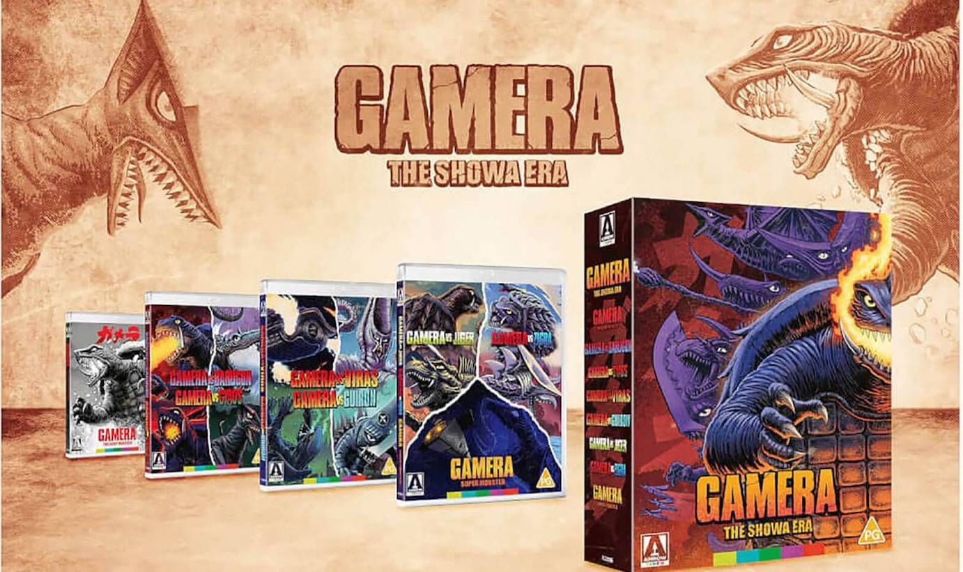 Gamera-blu-ray-collection-arrow-films