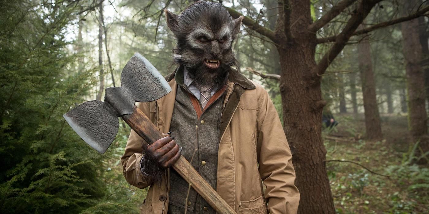 A creature holding an axe in Grimm
