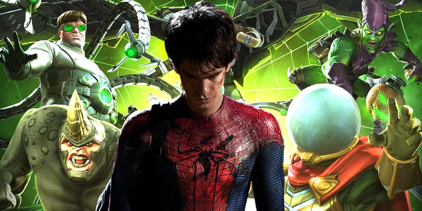 Sinister Six The Amazing Spider-Man Andrew Garfield