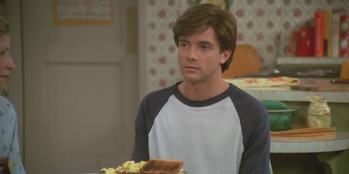 Topher Grace as Eric Foreman on That 70's Show