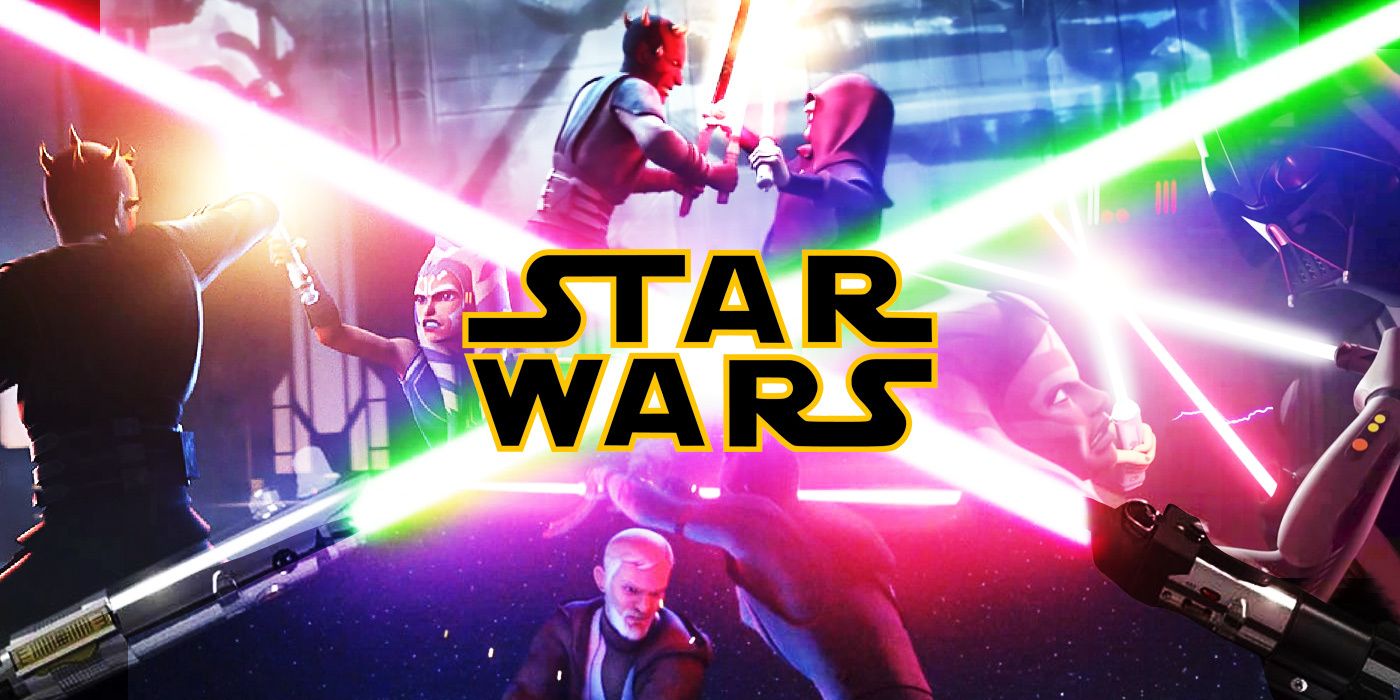 Star Wars Best Rebels and The Clone Wars Lightsaber Fights