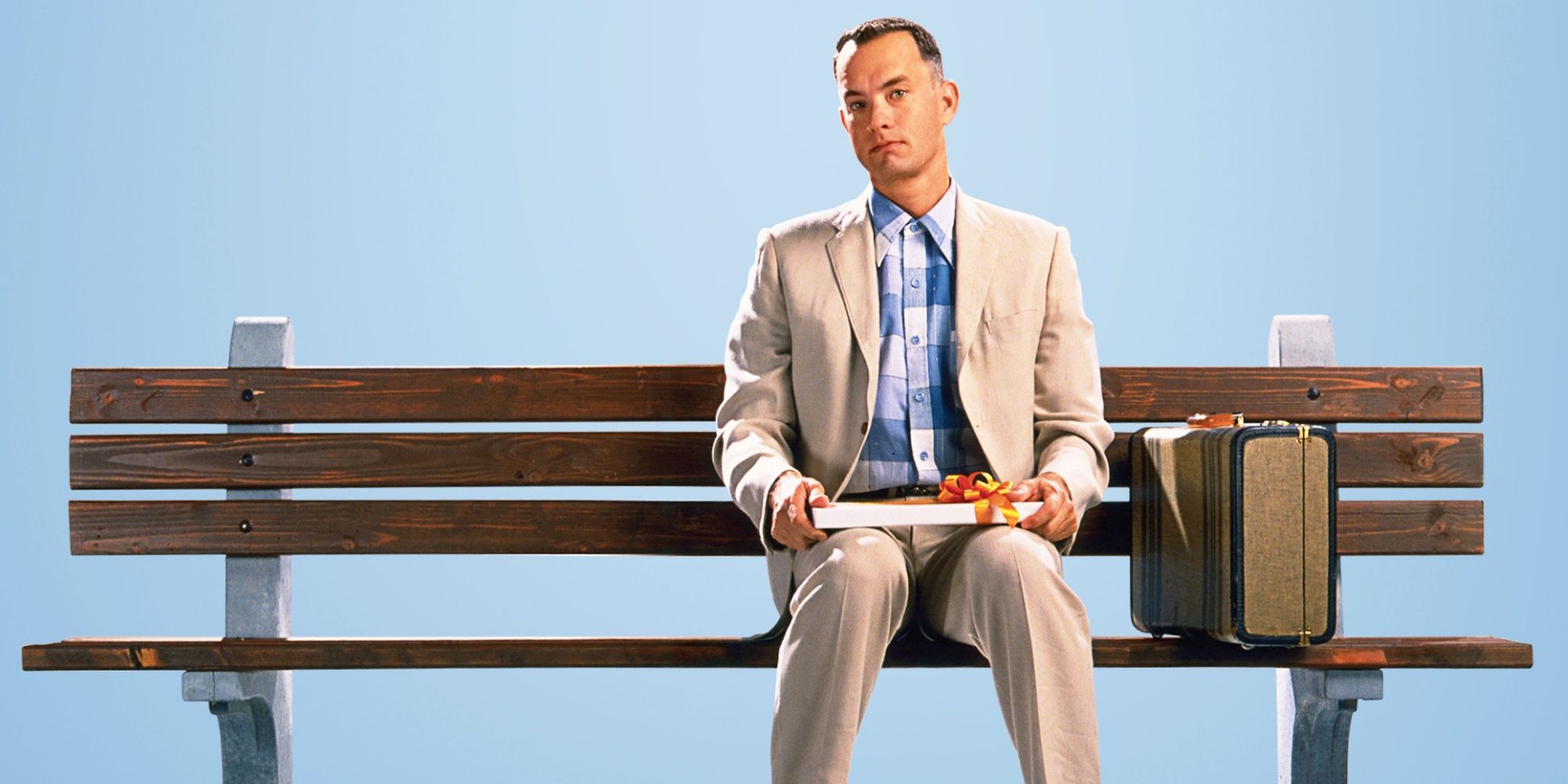 Tom Hanks as Forrest Gump in 'Forrest Gump'