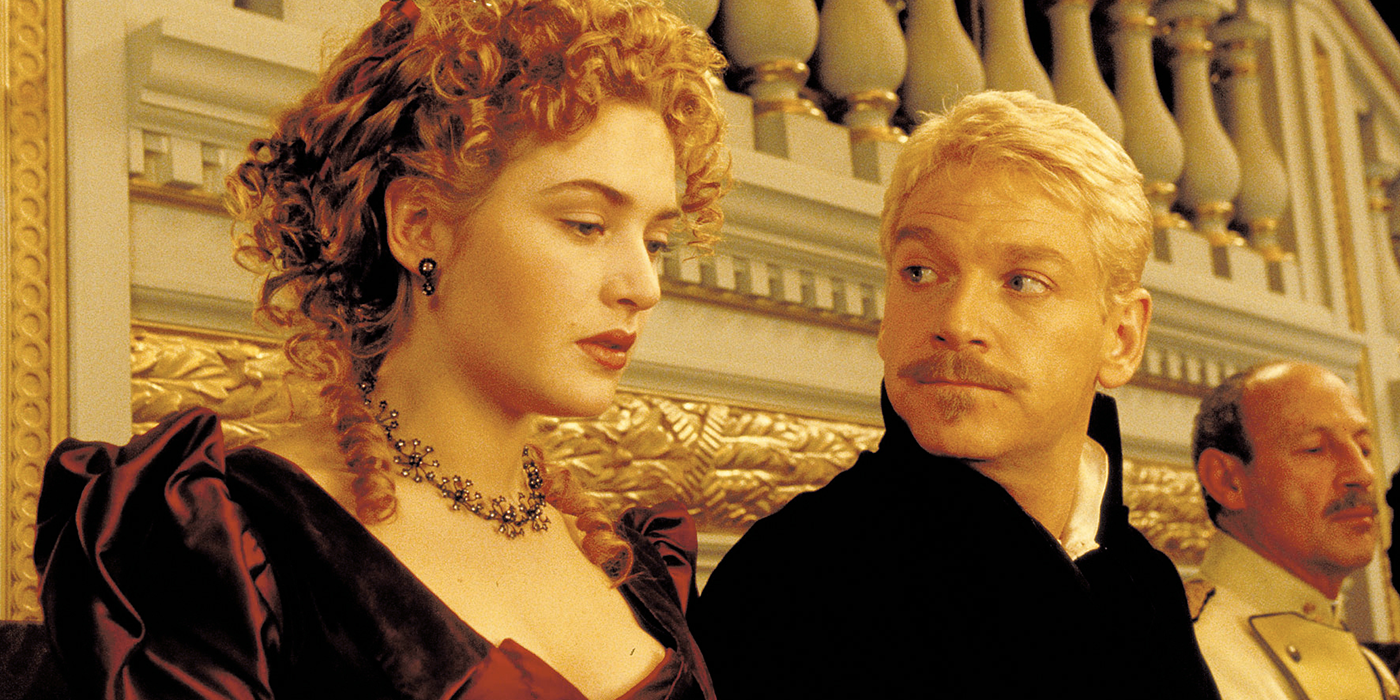 Kenneth Branagh como Hamlet y Kate Winslet como Ofelia en Hamlet 1996